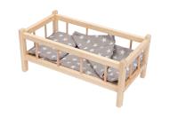 Łóżeczko z pościelą. Wydawca: Baczek. SmakLiter.pl Opakowanie Łóżeczko z pościelą