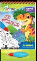 Lubię Dinozaury. Wodne kolorowanie. Autor: Opracowanie zbiorowe. SmakLiter.pl Okładka książki Lubię Dinozaury. Wodne kolorowanie