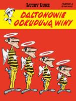 Lucky Luke. Daltonowie odkupują winy. Autor: René Goscinny, Morris, Maria Mosiewicz. SmakLiter.pl Okładka książki Lucky Luke. Daltonowie odkupują winy