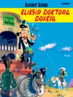 Lucky Luke T.7 Eliksir doktora Doxeya. Autor: Morris, Maria Mosiewicz. SmakLiter.pl Okładka książki Lucky Luke T.7 Eliksir doktora Doxeya