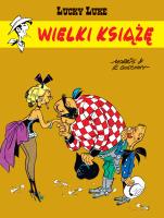 Lucky Luke. Wielki książę. Autor: René Goscinny, Marek Puszczewicz, Morris. SmakLiter.pl Okładka książki Lucky Luke. Wielki książę