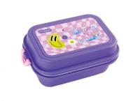 Opakowanie Lunch box plastikowy z przegródką Smile