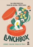 Lunchbox Zdrowe i smaczne posiłki do pracy. Autor: Magdalena Jarzynka-Jendrzejewska. SmakLiter.pl Okładka książki Lunchbox Zdrowe i smaczne posiłki do pracy