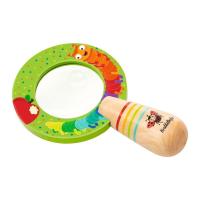 Lupa drewniana dla dzieci 3x. Wydawca: Moses. SmakLiter.pl Opakowanie Lupa drewniana dla dzieci 3x