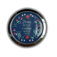 Lusterko kieszonkowe okrągłe - Zaufaj Bogu. Wydawca: Szaron. SmakLiter.pl Opakowanie Lusterko kieszonkowe okrągłe - Zaufaj Bogu