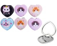 Opakowanie Lusterko okrągłe otwierane kotek MIX