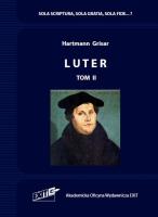 Luter. Tom 2. Autor: Hartmann Grisar. SmakLiter.pl Okładka książki Luter. Tom 2