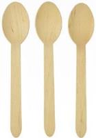 Opakowanie Łyżki drewniane 100szt