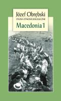 Macedonia 1. Autor: Obrębski Józef. SmakLiter.pl Okładka książki Macedonia 1