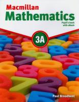 Macmillan Mathematics 3A Książka ucznia + eBook. Autor: Paul Broadbent. SmakLiter.pl Okładka książki Macmillan Mathematics 3A Książka ucznia + eBook