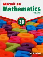 Macmillan Mathematics 3B Książka ucznia + eBook. Autor: Paul Broadbent. SmakLiter.pl Okładka książki Macmillan Mathematics 3B Książka ucznia + eBook