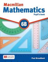 Macmillan Mathematics 6B PB + eBook. Autor: Paul Broadbent. SmakLiter.pl Okładka książki Macmillan Mathematics 6B PB + eBook