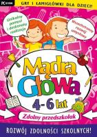 Mądra Głowa 4-6 lat Zdolny przedszkolak. Wydawca: L.K. Avalon. SmakLiter.pl Opakowanie Mądra Głowa 4-6 lat Zdolny przedszkolak