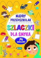 Mądry Przedszkolak. Szlaczki dla smyka. Autor: Opracowanie zbiorowe. SmakLiter.pl Okładka książki Mądry Przedszkolak. Szlaczki dla smyka
