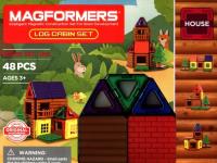 Magformers Log Cabin Set. Wydawca: MAGFORMERS. SmakLiter.pl Opakowanie Magformers Log Cabin Set