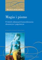 Magia i pismo. Autor: Rydlewski Michał. SmakLiter.pl Okładka książki Magia i pismo
