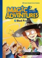 Okładka książki Magic Adventures Level 1 cz.4 Bad Frogs + CD