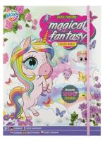 Opakowanie Magical Fantasy Naklejka World Book + 200 naklejek