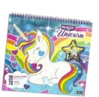 Opakowanie Magiczna książka z jednorożcem