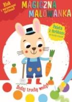 Magiczna malowanka z farbkami Królik. Wydawca: YOYO. SmakLiter.pl Opakowanie Magiczna malowanka z farbkami Królik