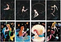 Opakowanie Magiczna Zdrapka - Syrena 21x29,5cm