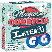 Magiczne odkrycia. Literki. Wydawca: Kangur. SmakLiter.pl Opakowanie Magiczne odkrycia. Literki