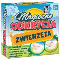 Magiczne odkrycia. Zwierzęta. Wydawca: Kangur. SmakLiter.pl Opakowanie Magiczne odkrycia. Zwierzęta