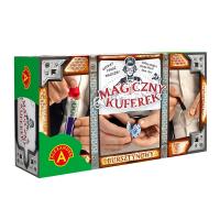 Magiczne sztuczki Magiczny kuferek bursztynowy. Wydawca: Alexander. SmakLiter.pl Opakowanie Magiczne sztuczki Magiczny kuferek bursztynowy