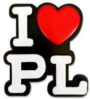 Opakowanie Magnes I love Poland Polska