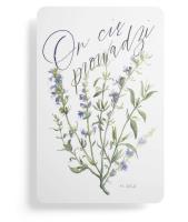 Magnes na lodówkę - On cię prowadzi. Wydawca: Szaron. SmakLiter.pl Opakowanie Magnes na lodówkę - On cię prowadzi