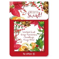 Opakowanie Magnes świąteczny na lodówkę Wesołych Świąt