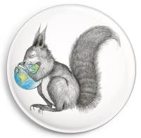 Opakowanie Magnes Wiewiórka Świat