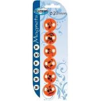 Magnesy do tablicy suchościeralnej Smile 20mm 6szt. Wydawca: Centrum. SmakLiter.pl Opakowanie Magnesy do tablicy suchościeralnej Smile 20mm 6szt