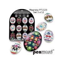 Magnesy P71123 set3 a'12szt.. Wydawca: POLSIRHURT. SmakLiter.pl Opakowanie Magnesy P71123 set3 a'12szt.