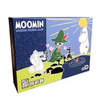Opakowanie Magnetyczna Gra Drewniana Łowienie Rybek Muminki