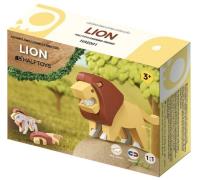 Magnetyczny składany Lew. Wydawca: Qelements. SmakLiter.pl Opakowanie Magnetyczny składany Lew