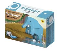 Magnetyczny składany Słoń. Wydawca: Qelements. SmakLiter.pl Opakowanie Magnetyczny składany Słoń