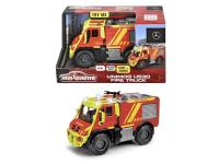 Majorette Straż pożarna Unimog 13cm. Wydawca: Majorette. SmakLiter.pl Opakowanie Majorette Straż pożarna Unimog 13cm