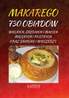 Okładka książki Makarego-730 obiadów