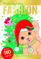 Mała stylistka Fashion. Kolorowanka. Kotki. Autor:   Praca zbiorowa. SmakLiter.pl Okładka książki Mała stylistka Fashion. Kolorowanka. Kotki