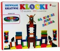 Opakowanie Małe domino drewniane 360 el.