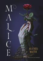 Malice. Autor: Walter	 Heather. SmakLiter.pl Okładka książki Malice