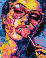 Opakowanie Malowanie po numerac - Dziewczyna z cukierkiem