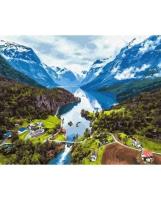 Opakowanie Malowanie po numerach - Alpy 40x50cm