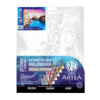 Malowanie po numerach Astra Artea Wenecki Pejzaż. Wydawca: ASTRA art-pap. SmakLiter.pl Opakowanie Malowanie po numerach Astra Artea Wenecki Pejzaż