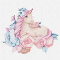 Opakowanie Malowanie po numerach - Bajkowy jednorożec 30x30cm