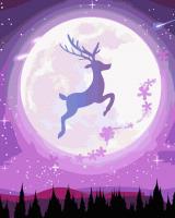 Opakowanie Malowanie po numerach - Bajkowy jeleń 40x50cm
