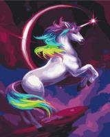 Opakowanie Malowanie po numerach Bajkowy tęczowy jednorożec