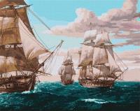 Opakowanie Malowanie po numerach - Białe żagle 40x50cm