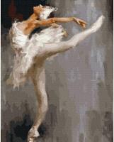 Opakowanie Malowanie po numerach - Biały łabędź 40x50cm